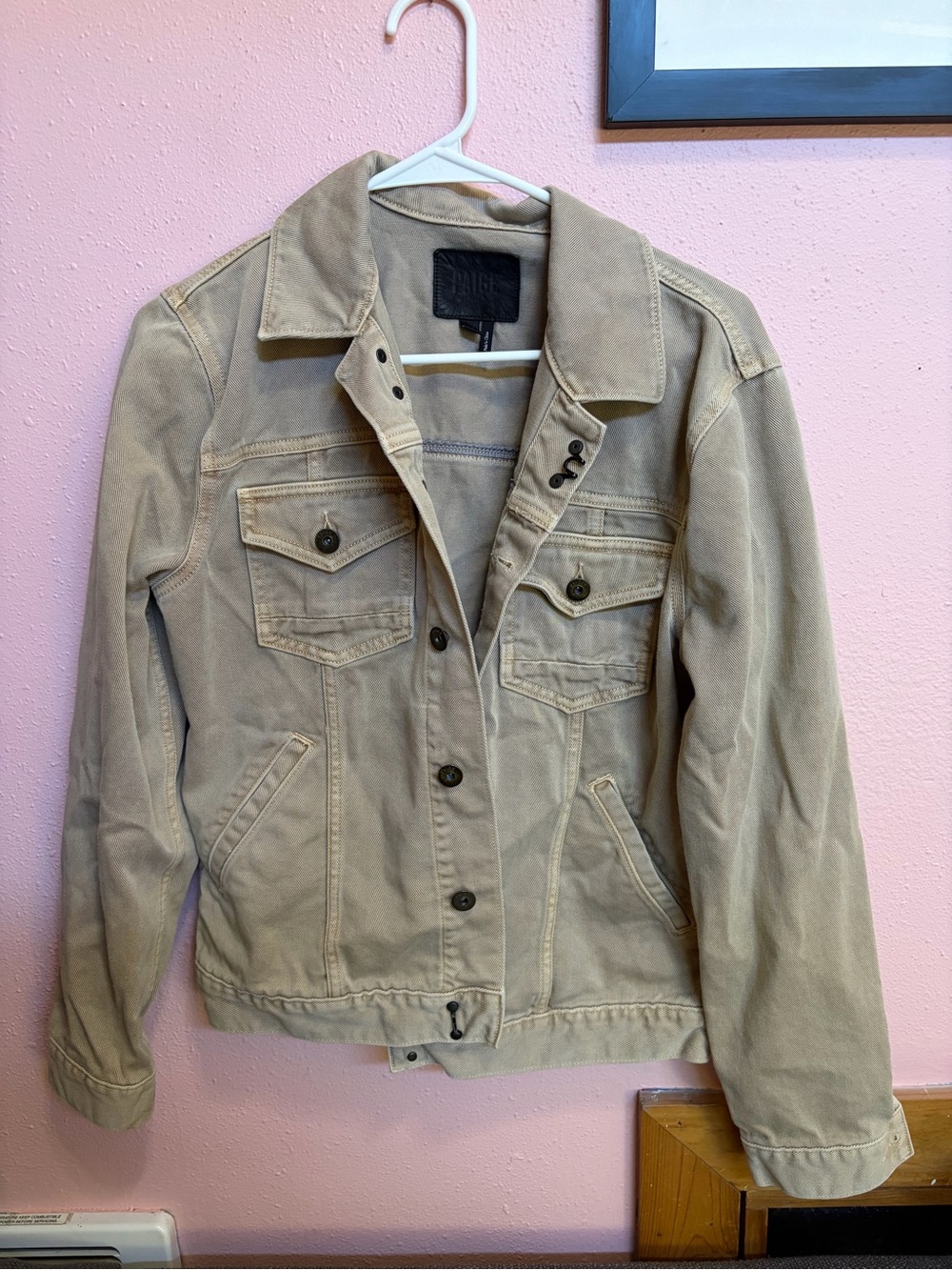 Paige Scout Denim Jacket men's Small